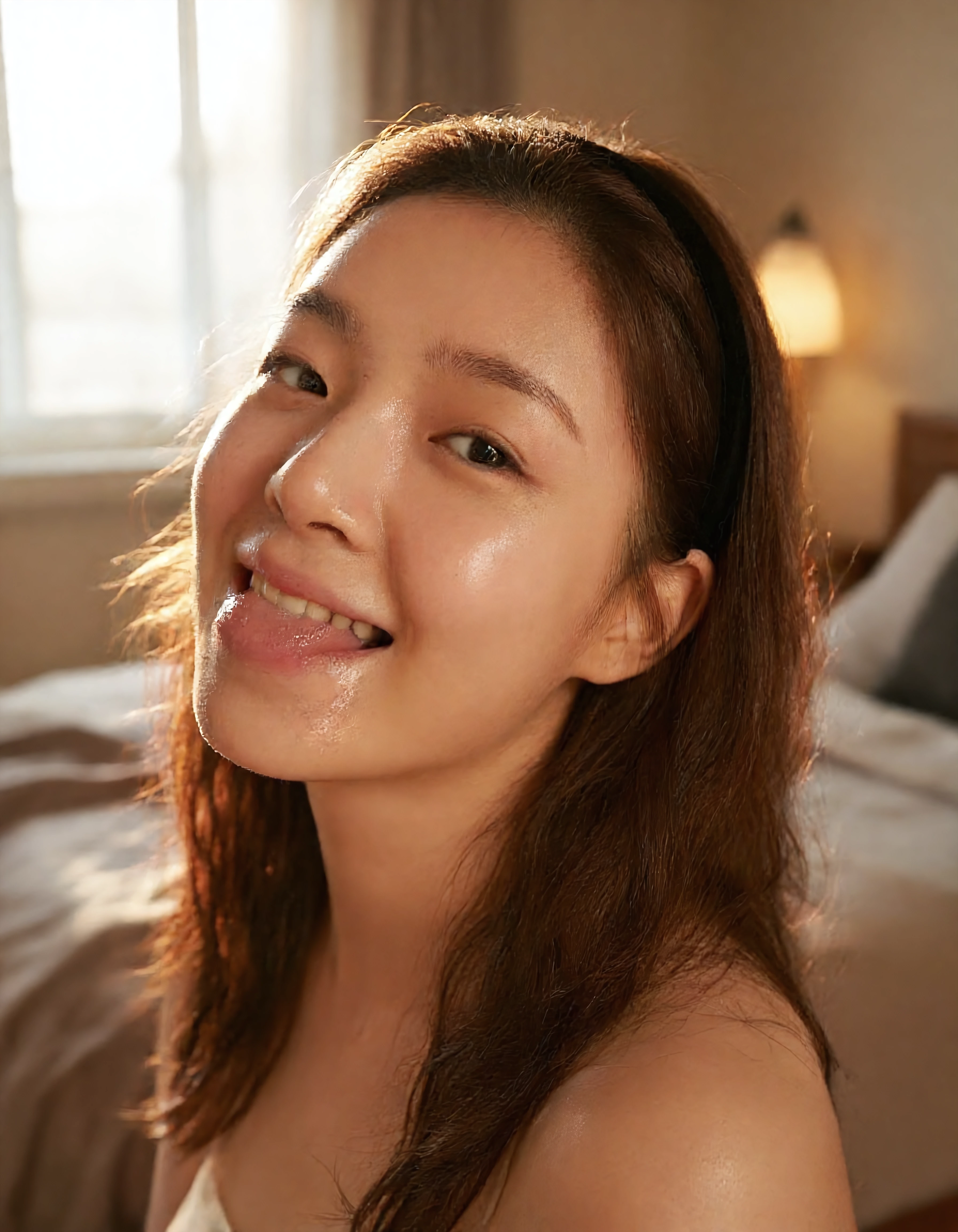Nari Jeong facial cum image on NeedHer