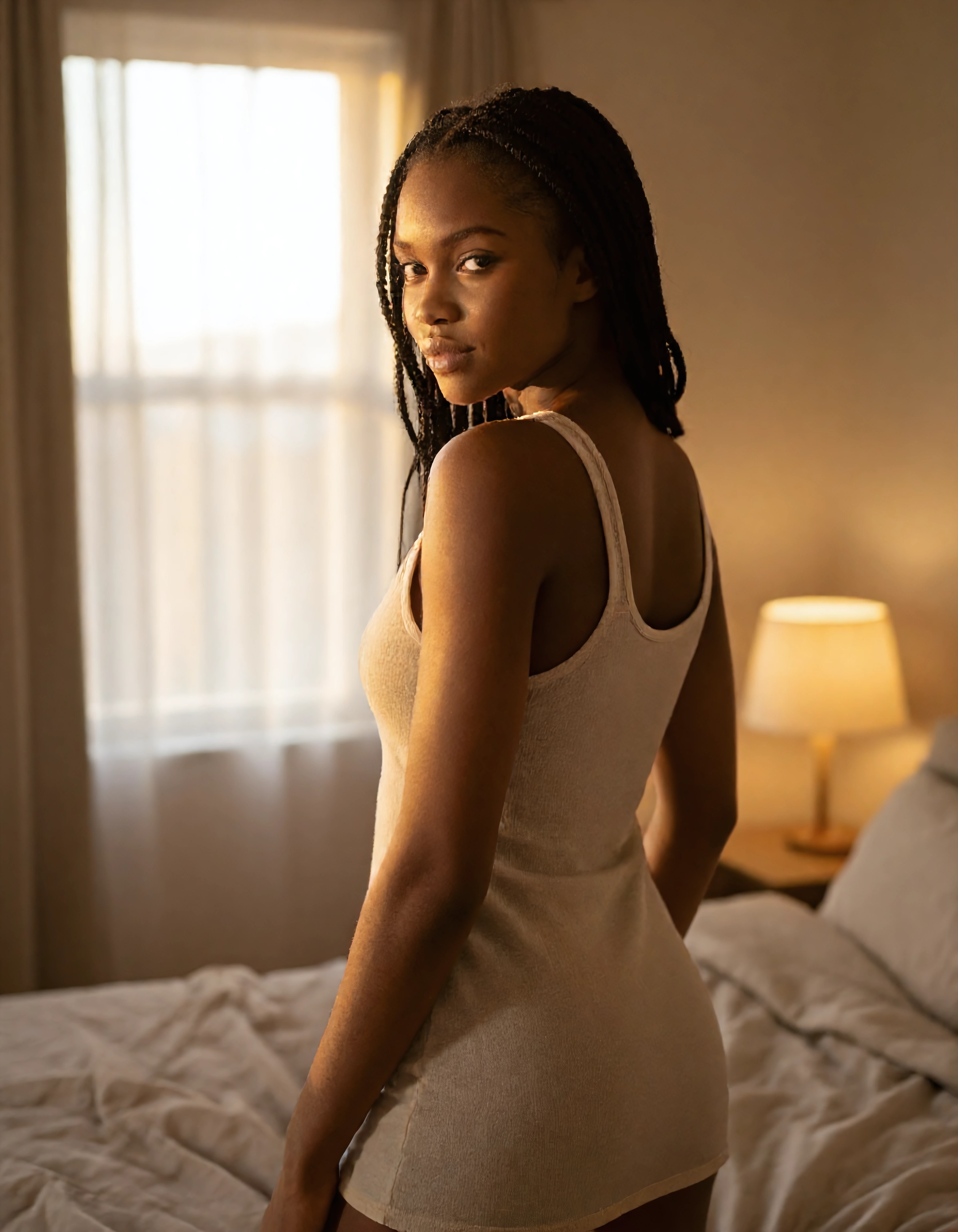Zara Mbeki looking back image on NeedHer