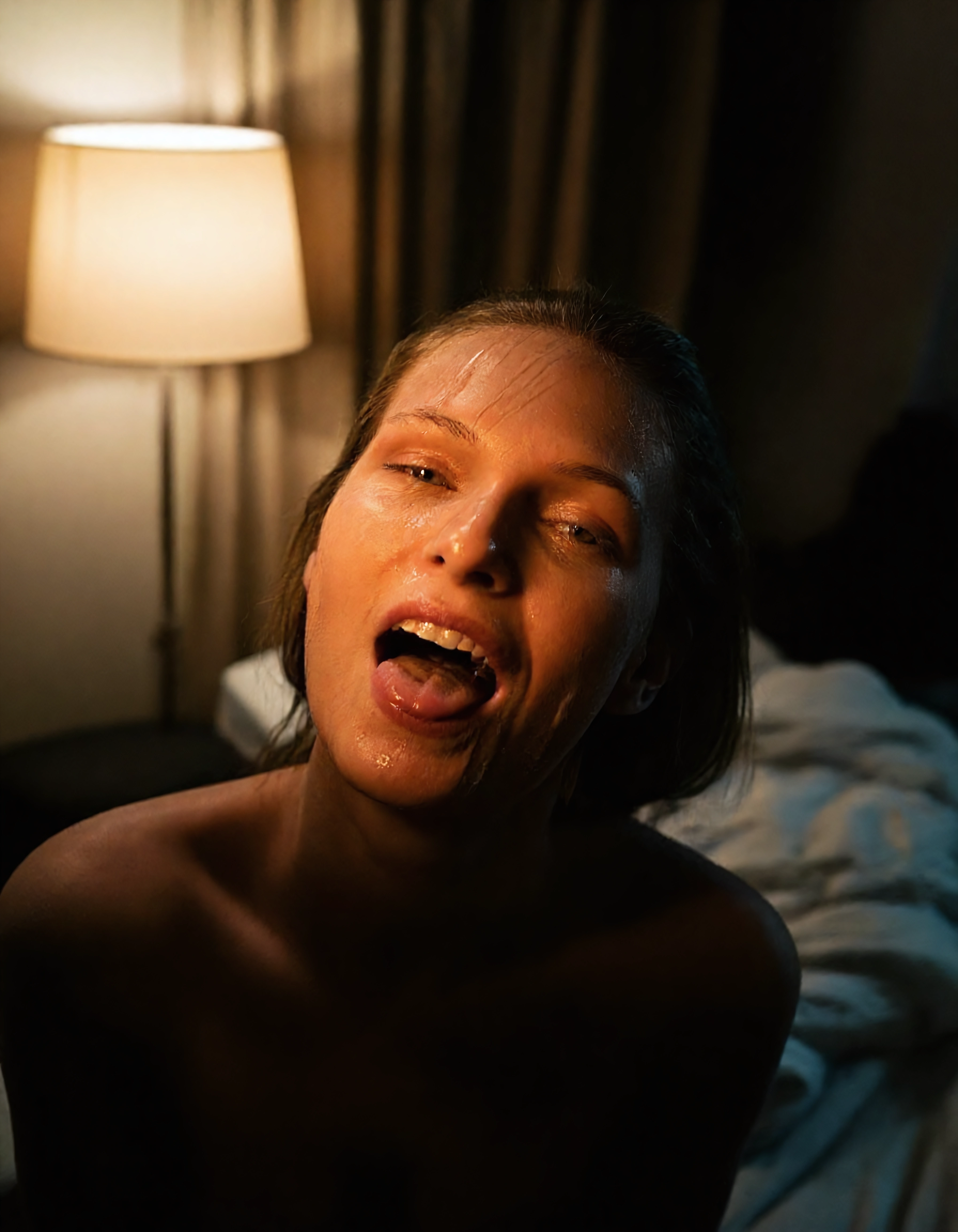 Astrid Vinter facial cum pose image on NeedHer