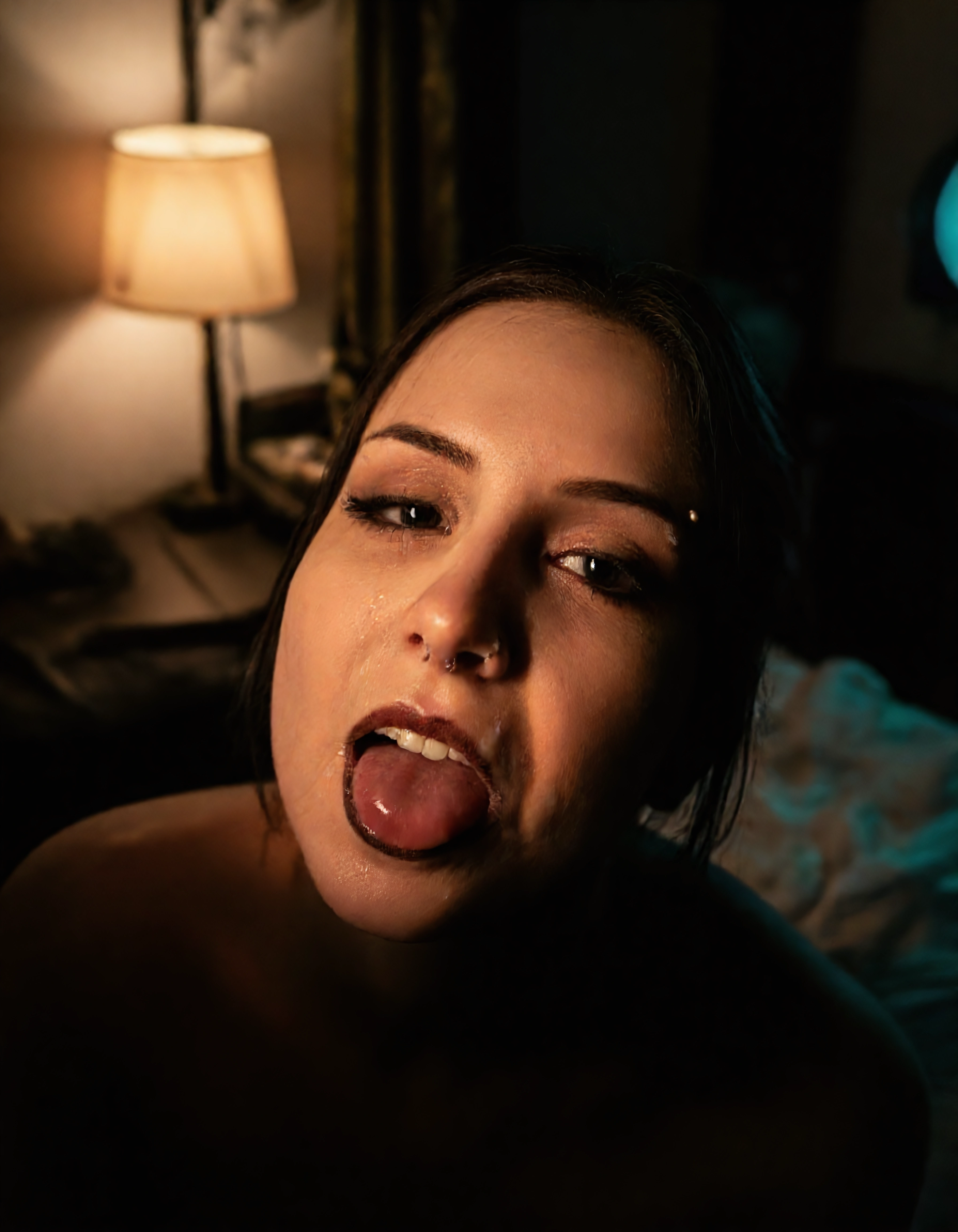 Eloise Fontaine facial cum image on NeedHer
