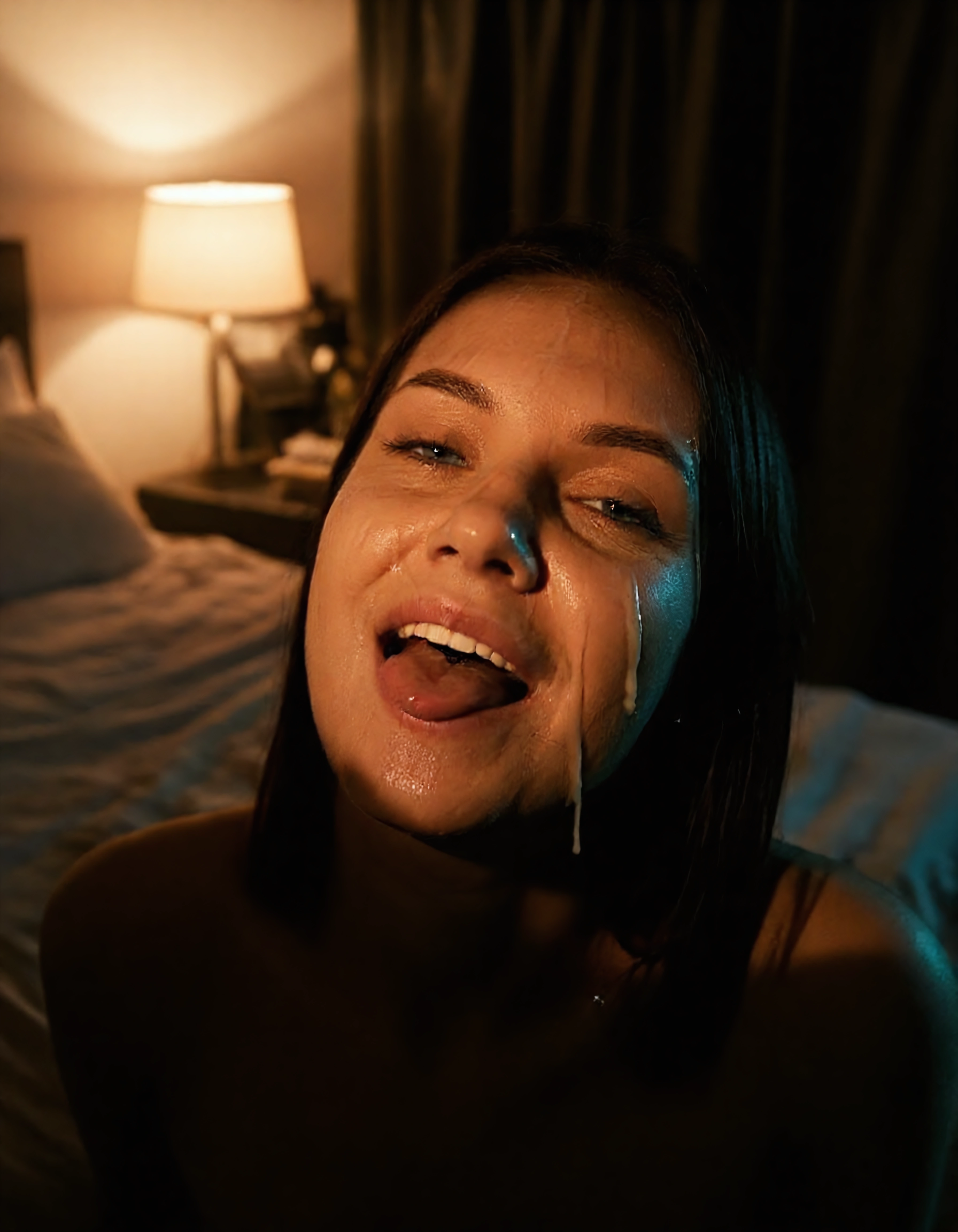 Nina Petrova facial cum image on NeedHer