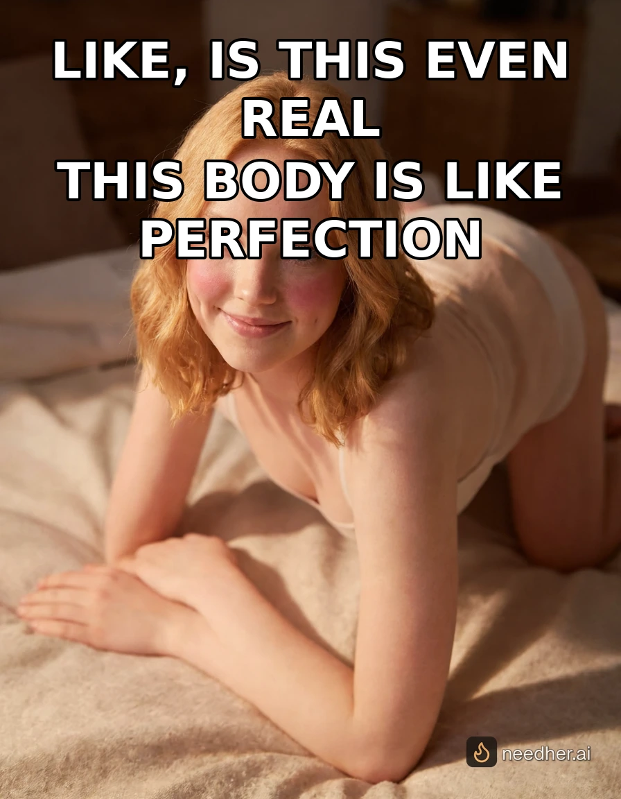 Alma Larsson caption bimbo 4 pose image on NeedHer