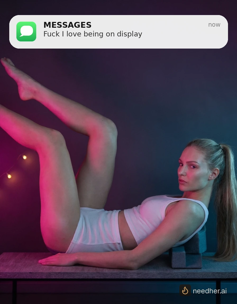 Astrid Vinter caption bimbo 5 pose image on NeedHer