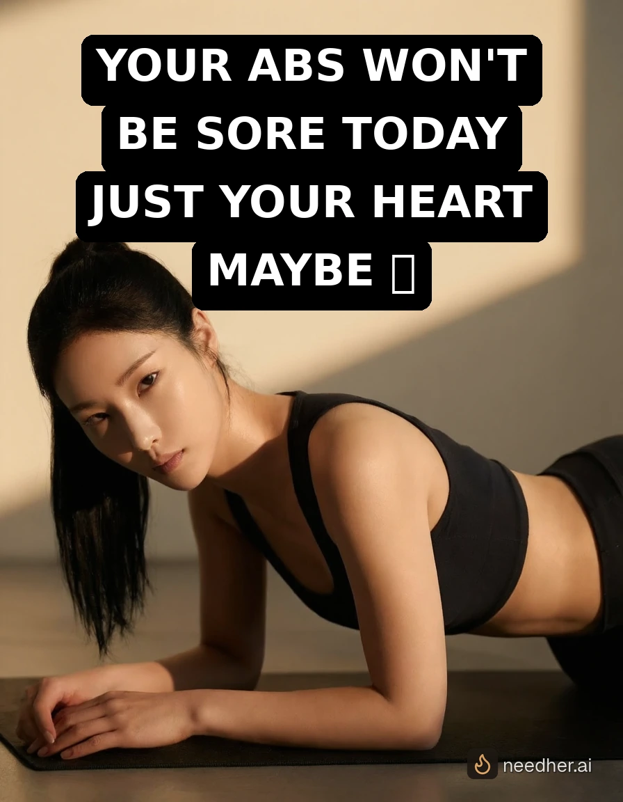 Eunji Baek caption bimbo 4 pose image on NeedHer