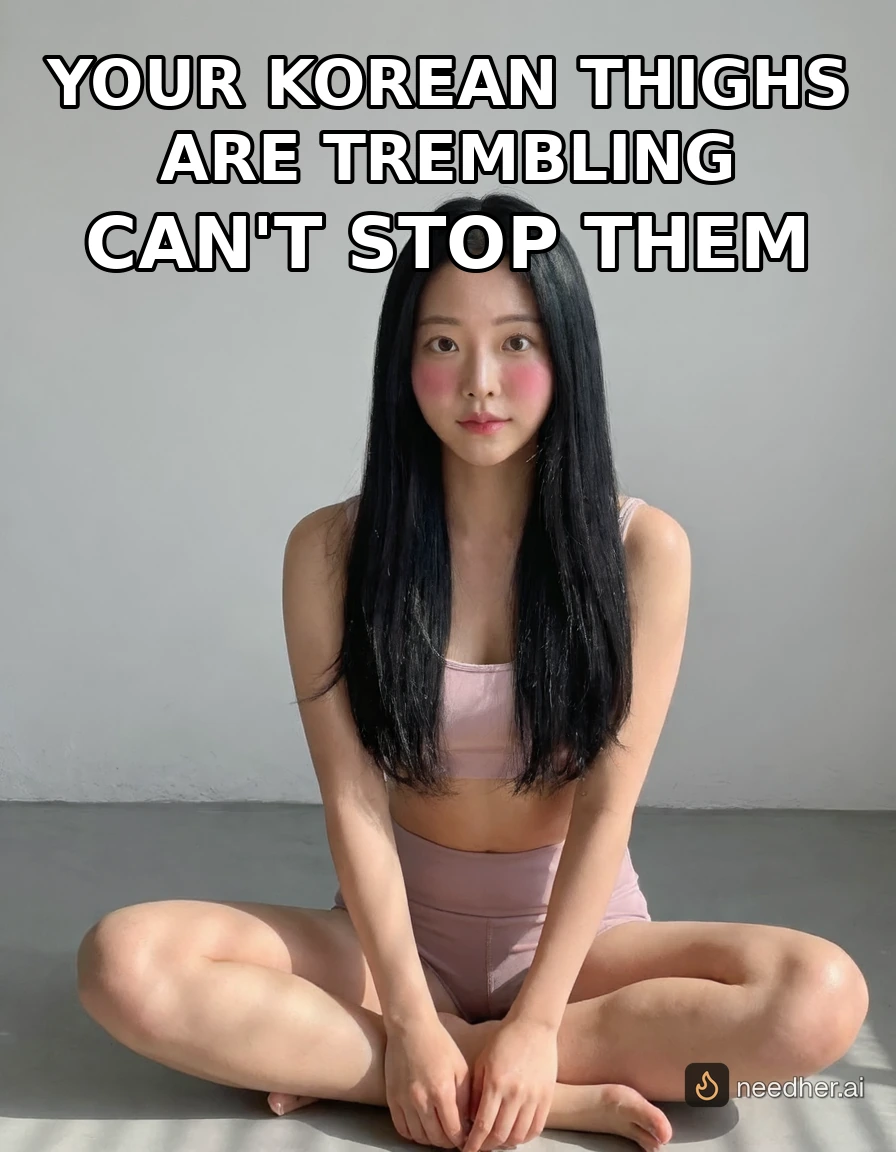 Hana Kim caption edging 1 pose image on NeedHer