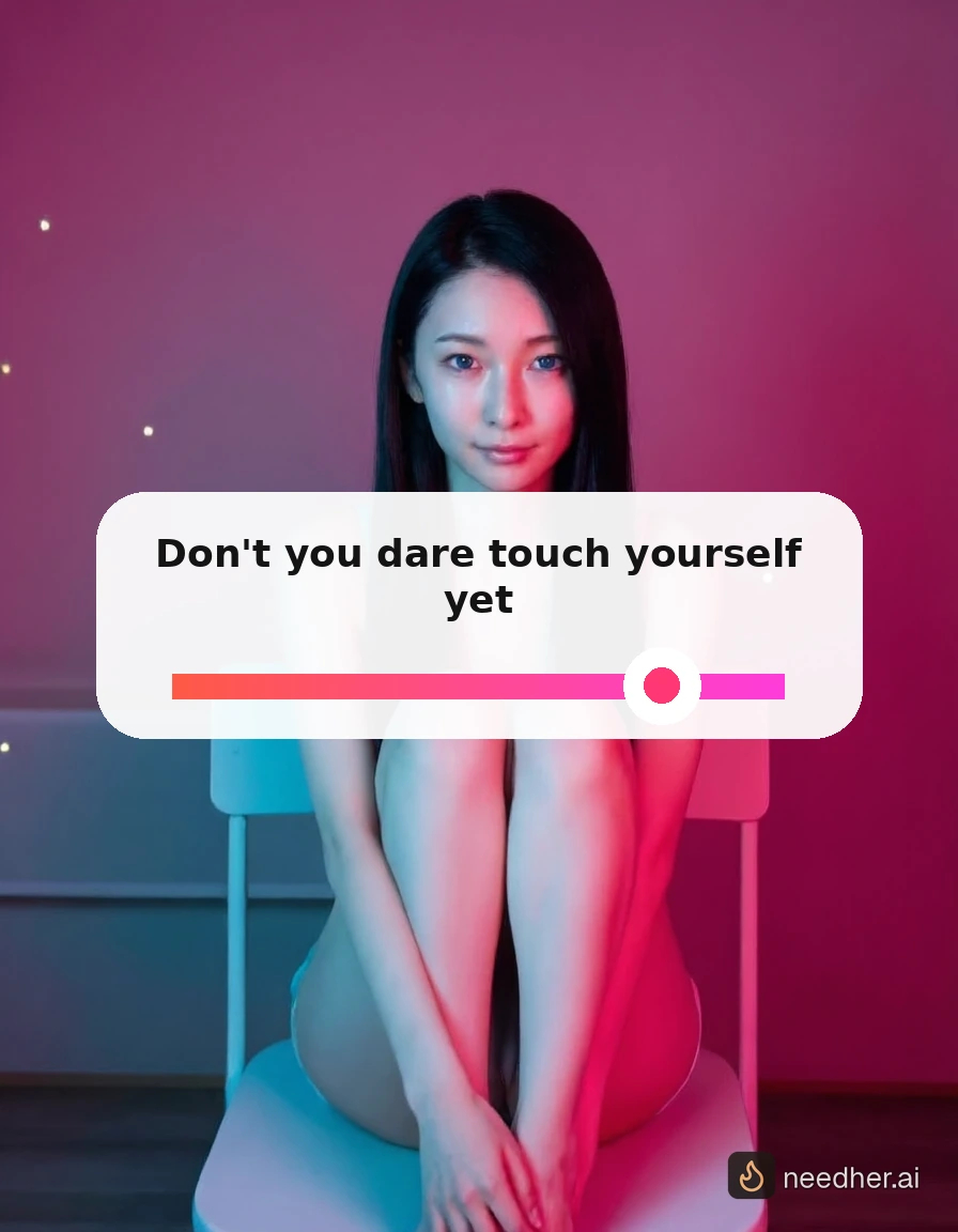 Kokoro Watanabe caption edging 2 pose image on NeedHer