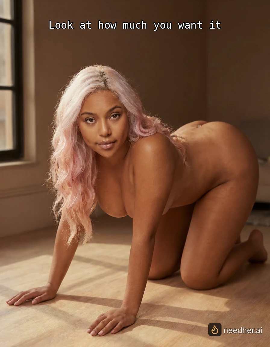 Luna Martinez caption denial and obedience 5 pose image on NeedHer