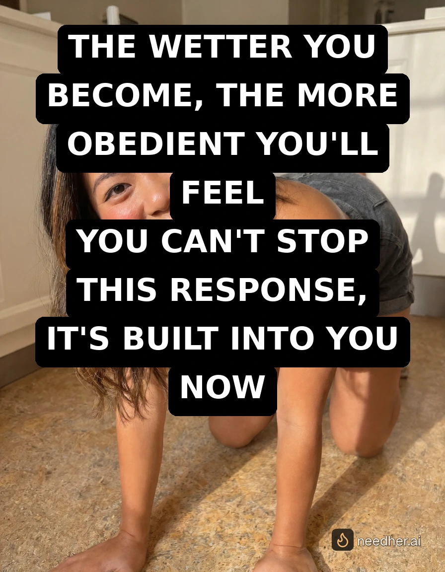 Mai Pham caption sissy hypno 3 pose image on NeedHer