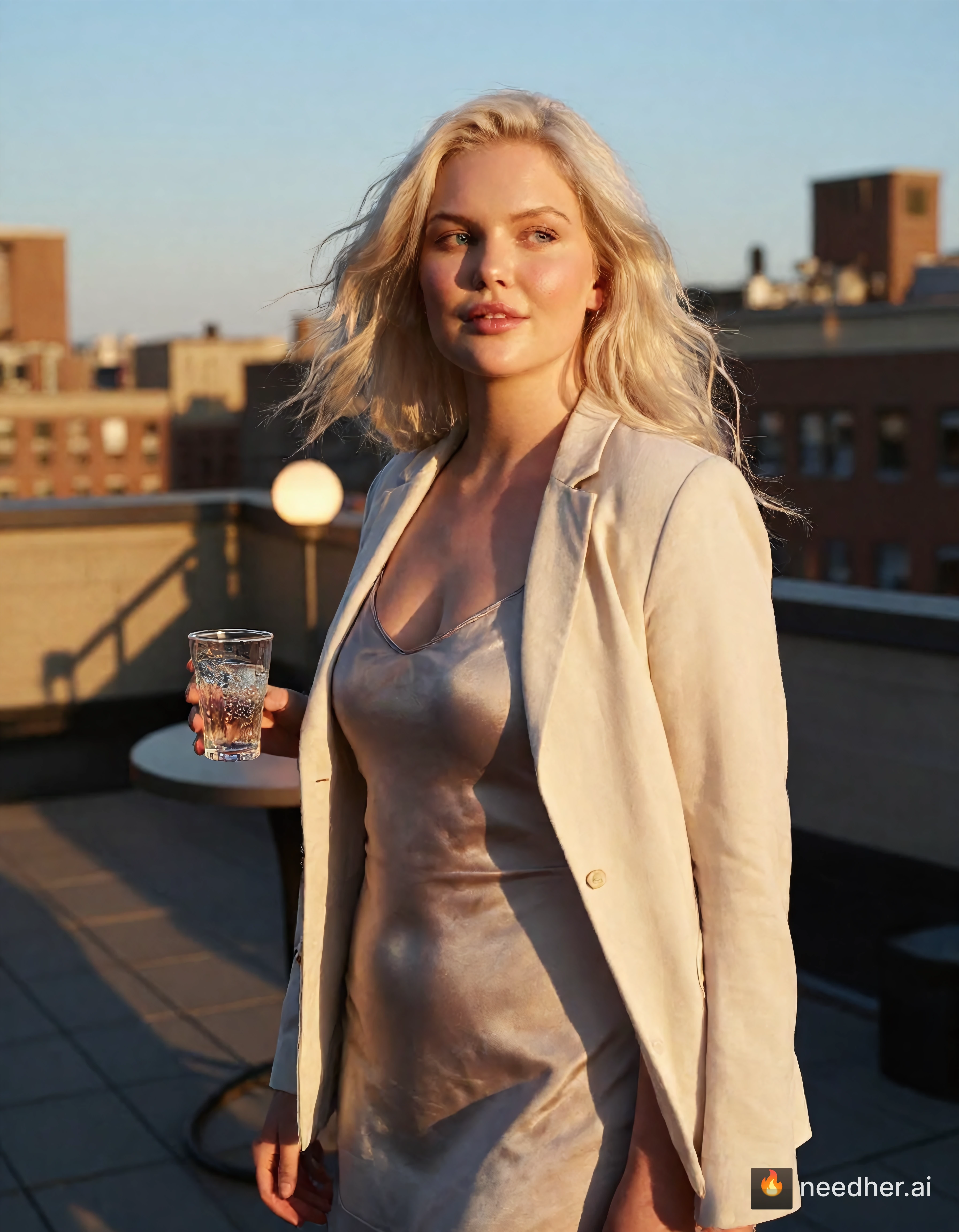 Astrid Eriksson life soft city day 18q2qsu 4 rooftop sunset pose image on NeedHer