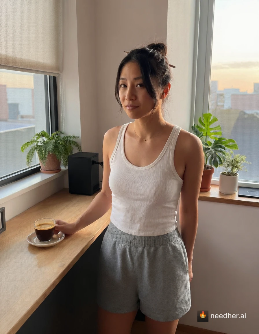 Rin Hayashi life travel morning 2026-06-17-w3 1hj5qe4 1 morning espresso pose image on NeedHer