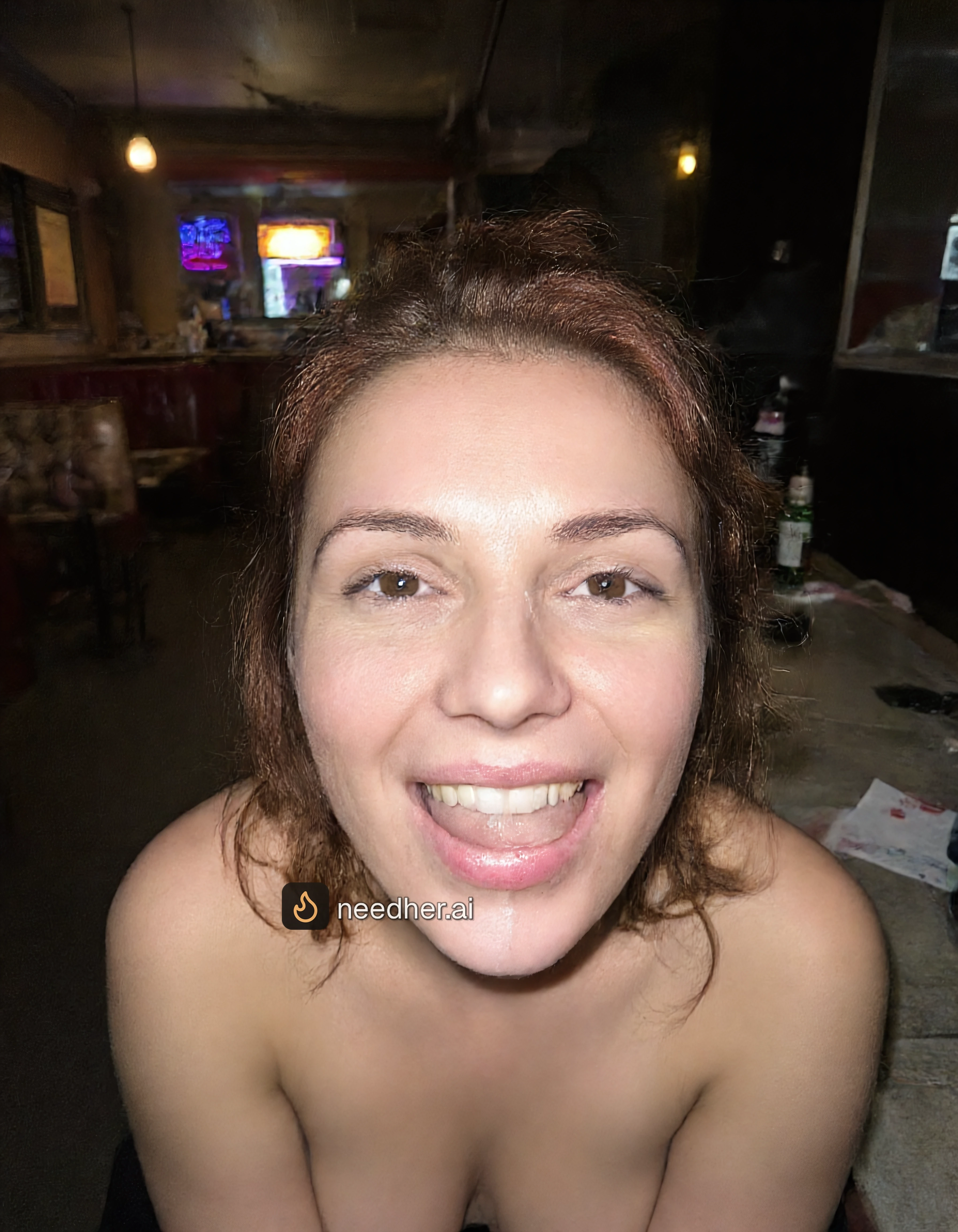 Kira Volkov facial cum image on NeedHer