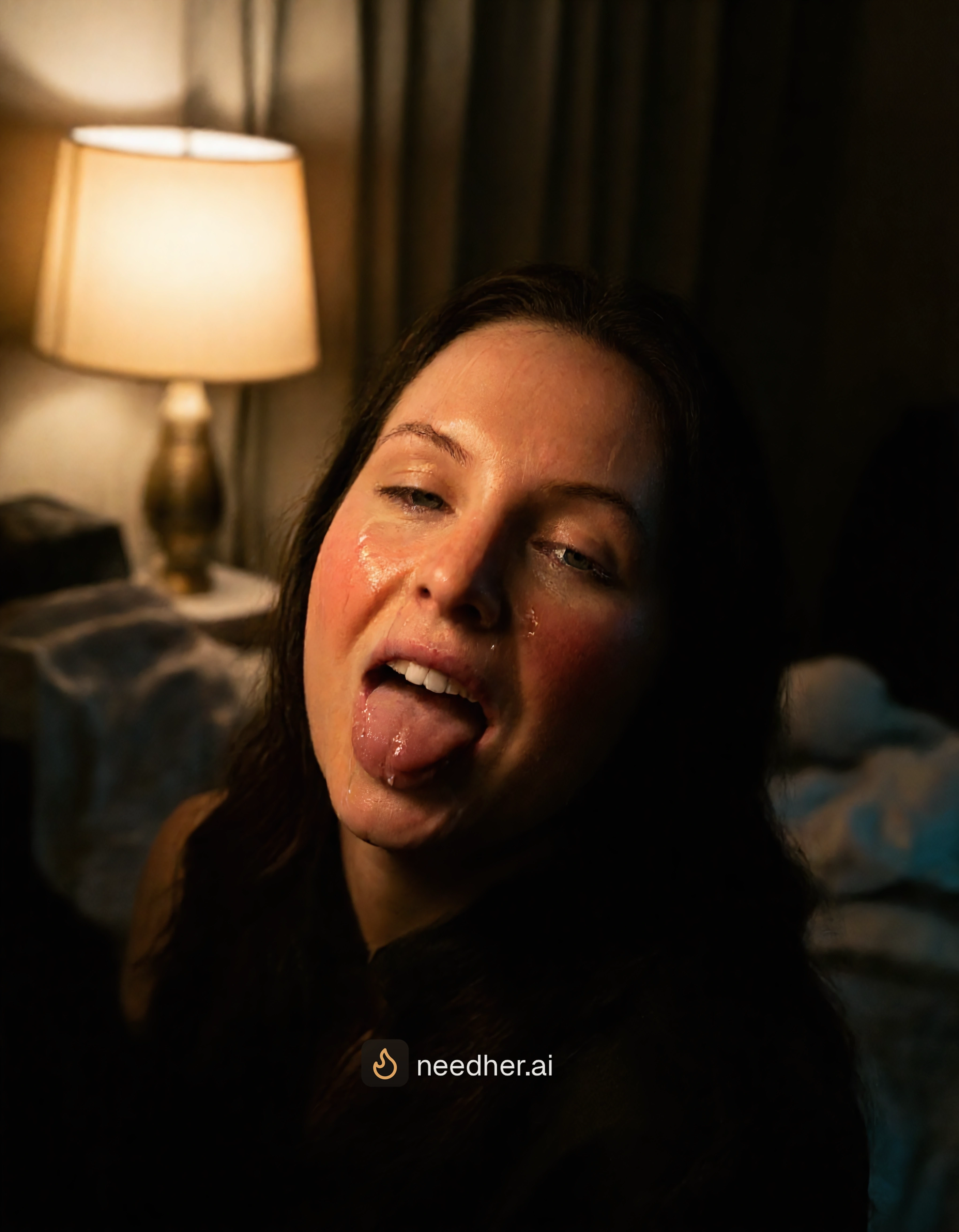 Tessa Hawthorne facial cum image on NeedHer